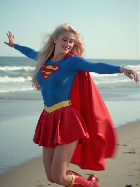 Helen Slater Supergirl, Supergirl 1984, Helen Slater, Supergirl Cosplay, Supergirl Tv, Girl Cosplay, Dress Up Day, Super Girl, Spirit Week