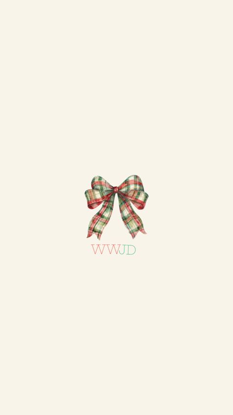 Christmas Cross Wallpaper, Christmas Screen Savers Aesthetic, Spotify Christmas Cover, Christmas Print Wallpaper, Cowboy Christmas Aesthetic, Cute Christian Christmas Wallpapers, Christmas Ornament Aesthetic, Christmas Bow Background, Christmas Ashestic Wallpaper