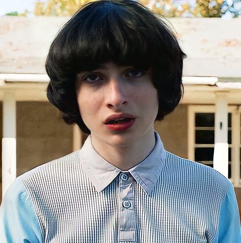 Finn Wolfhard in Stranger Things as Mike Wheeler St Pfp, Michael Wheeler, Mike Wheeler, Stranger Things Actors, Finn The Human, Finn Wolfhard, Getting Him Back, Cinematography, Stranger Things