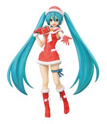 Hatsune Miku -Project Diva- F 2nd - Hatsune Miku - SPM Figure - Christmas (SEGA) Hatsune Miku Christmas, Miku Christmas, Miku Project Diva, Hatsune Miku Project Diva, Christmas Poses, Project Diva, Miku Hatsune, Anime Figurines, Figure Poses