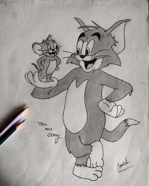 Tom And Jerry Drawing Pencil Sketch, Drawing Ideas Tom And Jerry, Tom And Jerry Pencil Drawing, Tom And Jerry Art Drawing, Tom And Jerry Drawing Sketches, Tom And Jerry Drawing Pencil, Drawing Tom And Jerry, Tom And Jerry Sketch, Drawing Ideas Easy Cartoon