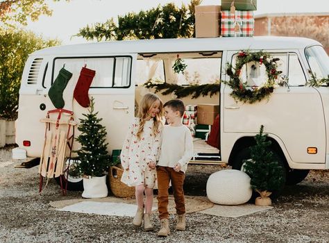 Vw Bus, Christmas Pictures, Van, Christmas