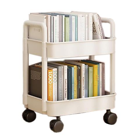 PRICES MAY VARY. MULTILAYER DESIGN: The mobile utility cart is designed with multiple layers to provide abundant storage space. You can conveniently organize and store various items to make your home more neat and orderly. MOVABILITY: The cart has a wheeled design, making it easy and flexible to move between different spaces, and you can move it to various places as needed. WIDE APPLICATION: The mobile utility cart is suitable for a variety of home scenarios, such as kitchen, living room, bedroo Storing Handbags, Book Cart, Rolling Utility Cart, Organization Cart, Rolling Storage Cart, Storage Trolley, Rolling Storage, Rolling Cart, Utility Cart