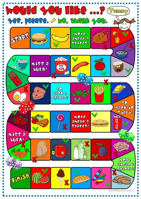 Fun English Games, Esl Board Games, Activities For Students, Printable Board Games, Esl Games, English Games, Kids English, Games Printable, English Fun