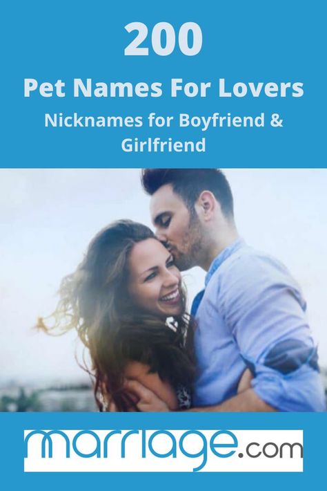 Couple Nicknames are undoubtedly the best way to show your love for your significant other in an endearing way. Still confused about the name? Check out our list of 200 pet names for your lover. Endearing Names For Boyfriend, Pet Names For Lovers, Couple Nicknames, Nicknames For Boyfriends, Love You Boyfriend, Names For Boyfriend, Marriage Help, Married Life, Marriage Advice