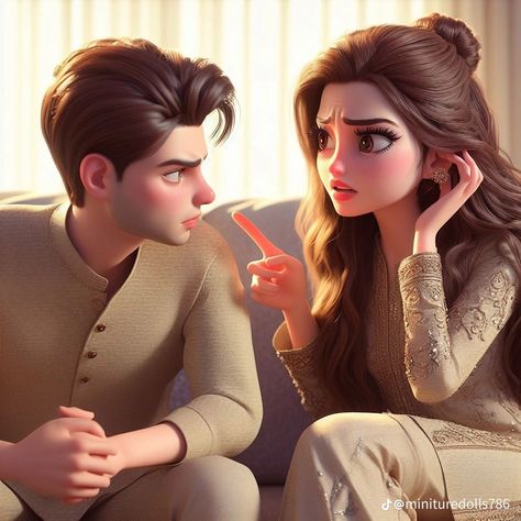 Angry Mood, Disney Princess Artwork, Disney Princess Images, Best Pose For Photoshoot, Cartoon Character Pictures, Romantic Anime Couples, Cute Couple Cartoon