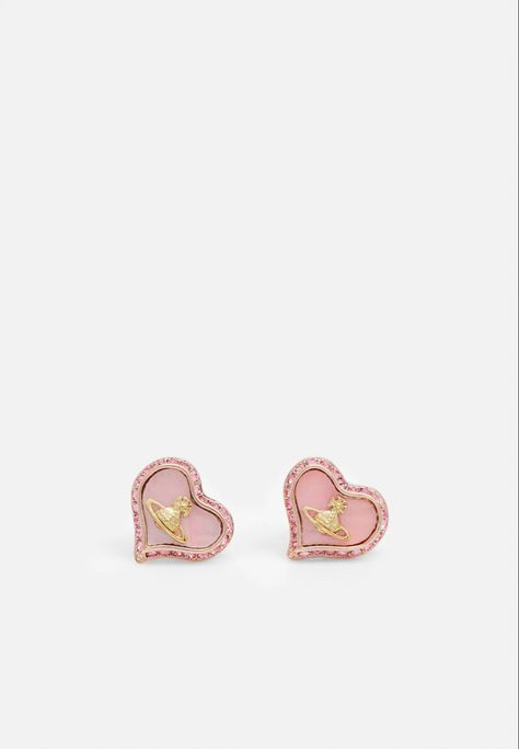 Vivienne Westwood Jewellery, Diy Easter Gifts, Sunday Dress, Accessories Jewelry Earrings, Rose Gold Color, Piercing Jewelry, Heart Earrings, Vivienne Westwood, Girlfriend Gifts