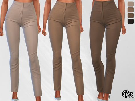 Sims 4 Khaki Pants, The Sims Resource Female Clothing, Sims 3 Cc Pants, The Sims 4 Cc Resource Pants, Sims 4 Cc Trousers Patreon, Sims 4 High Waisted Pants, Sims 4 Cc High Waisted Pants, Sims 4 Cc Trousers Female, Sims 4 Alpha Cc Pants