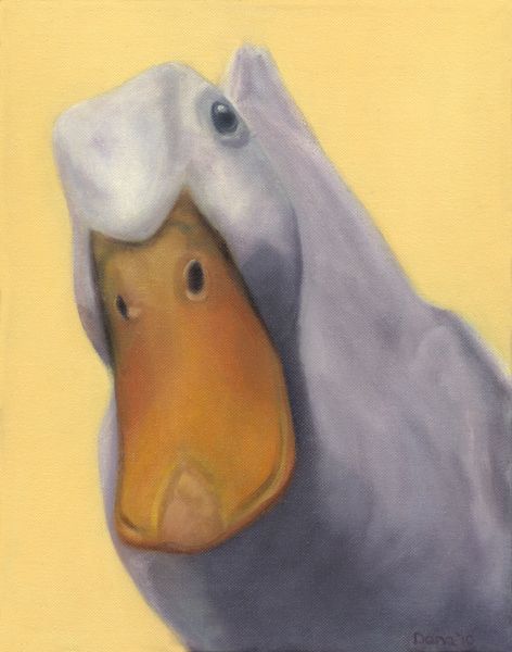 Duck Painting Acrylic, Pekin Duck, Duck Painting, Duck Crafts, Painting Funny, Cat Paintings, City Decor, Duck Print, Duck Art