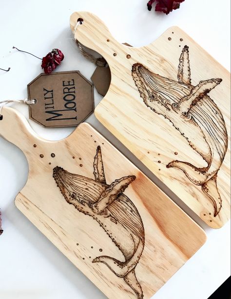 Whale Pyrography, Amazing 3d Tattoos, Wood Burning Tips, Wood Burning Patterns Stencil, Wood Burning Techniques, Wood Burn Designs, Laser Cut Wood Crafts, Woodburning Projects, Laser Engraved Ideas