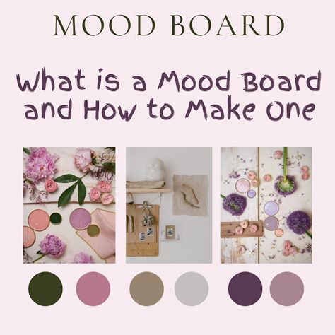 Keeping it Real: What is a Mood Board and How to Make One Diy Mood Board Wall, Making A Mood Board, What Is A Mood Board, How To Create A Mood Board, How To Make A Mood Board, Diy Mood Board, Pinterest Mood Board, Online Works, Mood Board Interior