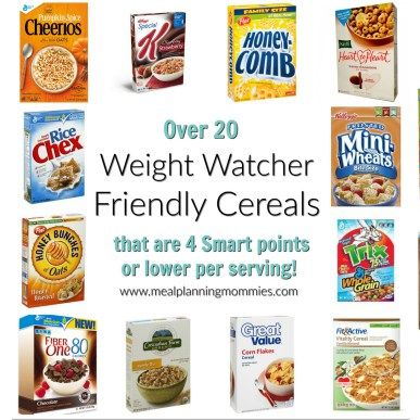 20+ Cereals that are low in Weight Watchers Freestyle Smart Points Buckwheat Cake, Weight Watchers Smart Points, Healthy Cereal, Ww Points, Weight Watchers Diet, Exotic Food, Smart Points, Ww Recipes, Chef Recipes