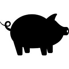 Pig Outline, Pig Svg, Cute Pig, Art Svg, Cute Pigs, Svg Silhouette, Animal Fashion, Spring Crafts, Small Pets