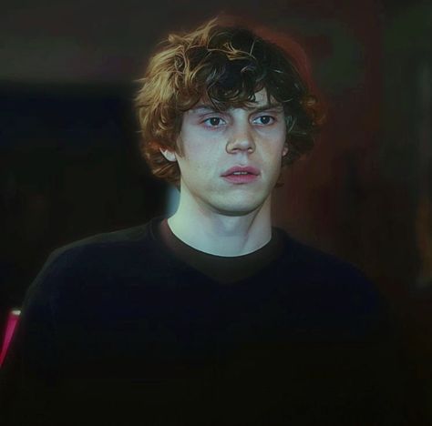 Evan Peters, Hair, Black