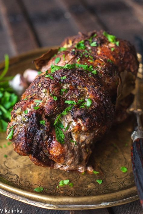 Lamb Leg Recipes, Pork Roast Recipes, Pork Shoulder Roast, Slow Cooked Lamb, Roast Dinner, Can't Stop Won't Stop, Pork Shoulder, Lamb Recipes, Pork Chop Recipes