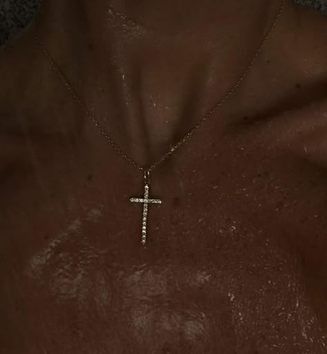 Necklace Aesthetic, Cross Necklace