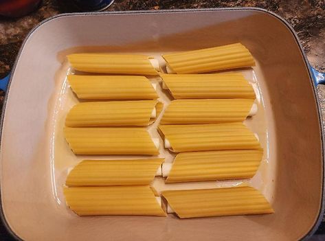 Manicotti Casserole, Stuffed Pasta Tubes Recipe, Big Shell Noodle Recipes, Pasta Rolls Stuffed, Manicotti Recipe Shells, Crab Stuffed Manicotti Recipe, Crab Stuffed Manicotti, Easy Stuffed Manicotti Recipe, Stuffed Pasta Recipes