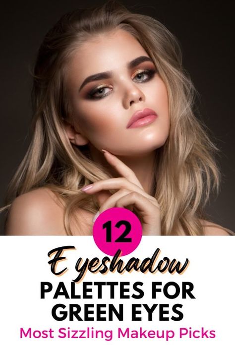 Unlock the secret to enhancing your green eyes with the perfect eyeshadow palette. Discover a range of vibrant hues and expert tips to bring out the beauty of your eyes. Whether you're aiming for a subtle day look or a show-stopping evening glam, these eyeshadows are tailored just for you. Elevate your makeup routine and make your green eyes pop with every glance. #EyeshadowForGreenEyes #MakeupTips #BeautyRoutine Eyeshadow To Make Hazel Eyes Pop, Green Eye Glam Makeup, Eyeshadow For Dark Green Eyes, Makeup Looks For Green Eyes Natural, Eye Shadow Colors For Green Eyes, Makeup Ideas For Sage Green Dress, Prom Make Up For Green Eyes, Makeup To Make Green Eyes Pop, Smokey Eye Makeup Green Eyes