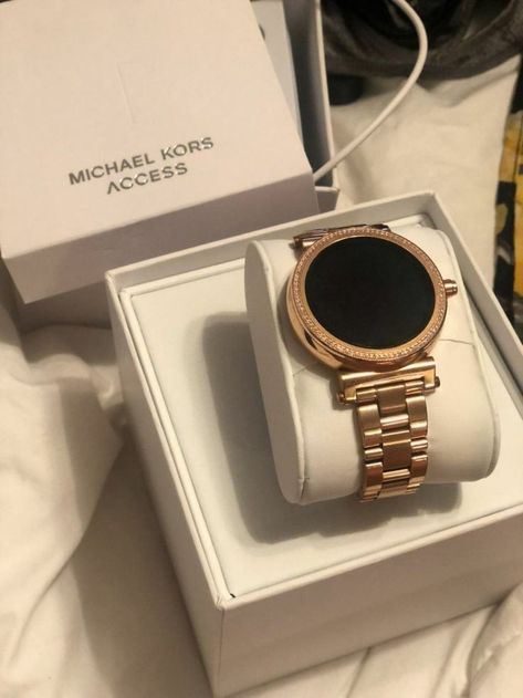 Michael Kors Watch Rose Gold, Elegant Watches Women, Stylish Watches For Girls, Pretty Watches, Trendy Watches, Fancy Watches, Vintage Watches Women, Gold Watches Women, Watches Women Leather