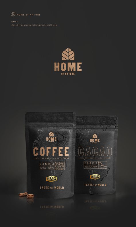 Coffee Brand Packaging, Coffee Packaging Design Ideas, Premium Coffee Packaging, Coffee Packing Design, Coffee Packaging Design Branding, Cafe Packaging Design, Product Packaging Design Ideas, Product Packaging Design Inspiration, Packaging Design Coffee