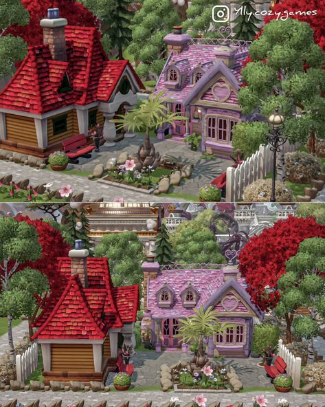 Disney Dreamlight Mickey House, Dream Light Valley Farm Ideas, Dreamlight Valley Character Houses, Dreamlight Valley House Ideas Exterior, Disney Dreamlight Valley Layout Ideas, Dream Light Valley Layout, Dreamlight Valley Design Ideas Plaza Layout, Dreamlight Valley Inspiration, Minnie Mouse House