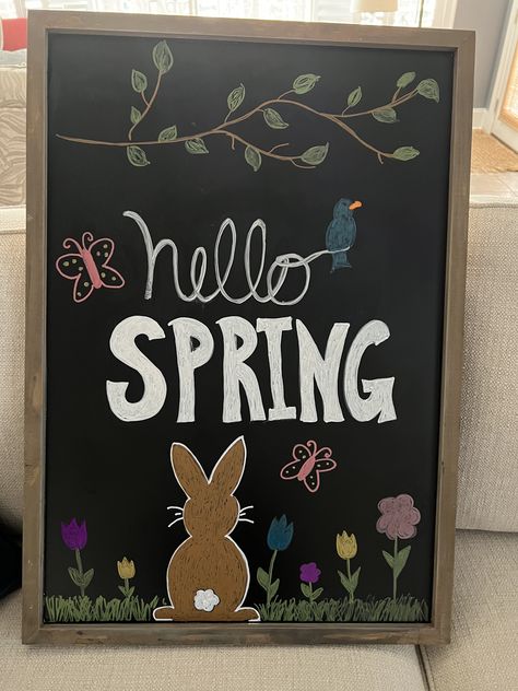 April Window Art, Easter Chalkboard Art, Salon Board, Spring Chalkboard Art, Summer Chalkboard Art, Summer Chalkboard, Chalk Markers Art, Spring Chalkboard, Chalkboard Art Quotes