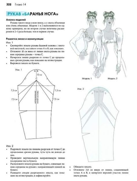 Leg Of Mutton Sleeve Pattern, Mutton Sleeve, Sewing Sleeves, Leg Of Mutton Sleeve, Fashion Design Patterns, Blouse Pattern Sewing, Sewing Book, Pattern Drafting, Fashion Sewing Pattern