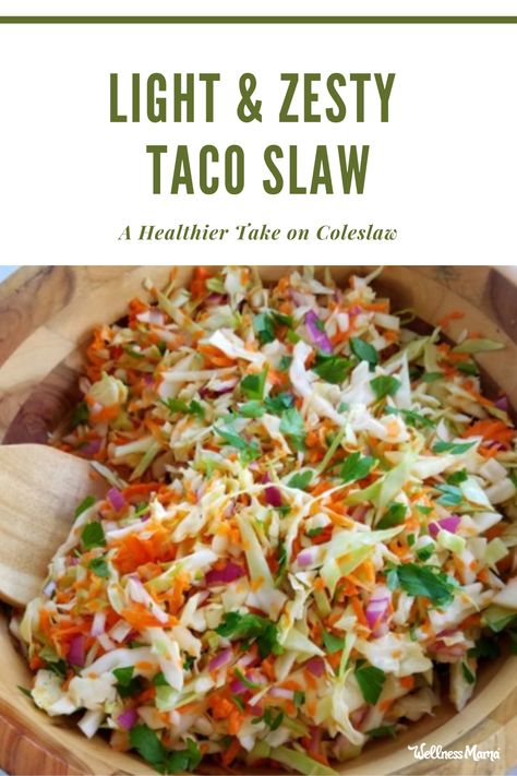 The local taco truck serves their chicken tacos with cabbage, cilantro, and lime. This is my attempt to recreate their taco toppings. Street Taco Slaw Recipe, Slaw For Tacos, Taco Slaw, Bacon Slaw, Tacos With Slaw, Cabbage Tacos, Apartment Recipes, Tuesday Recipes, Street Taco