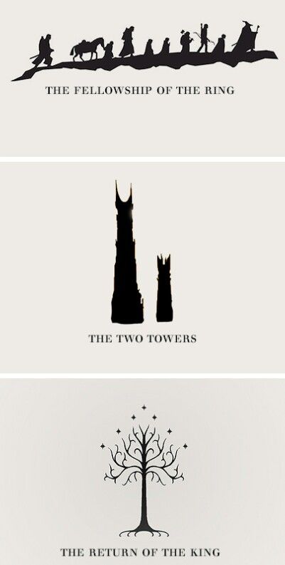 Great minimalist #LOTR designs Lotr Tattoo, Lord Of The Rings Tattoo, Rings Tattoo, Illustration Minimal, The Fellowship Of The Ring, Harry Potter Tattoos, Two Towers, Buch Design, Ring Tattoos