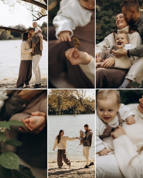 Autumn Beach Family Photoshoot, Family Photoshoot In The Woods, Moody Family Pictures, Family Photoshoot Autumn, Fall Family Shoot, Moody Fall Family Photos, Family Autumn Photoshoot, Picnic Family Photoshoot, Nature Family Photoshoot