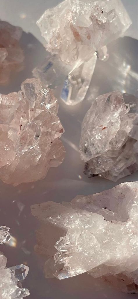 Pink Crystal Aesthetic Wallpaper, Crystal Wallpaper Aesthetic, Album Widget, Ether Element, Crystals Wallpaper, Notion Banner, Pink Universe, Crystal Wallpaper, Pastel Pink Wallpaper