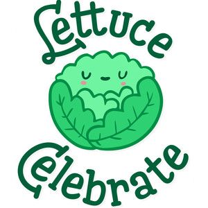 lettuce celebrate Lettuce Celebrate, Lunch Notes, Design Silhouette, Artist Logo, Doodlebug Design, Silhouette America, Silhouette Design Store, Hero Arts, Fb Page