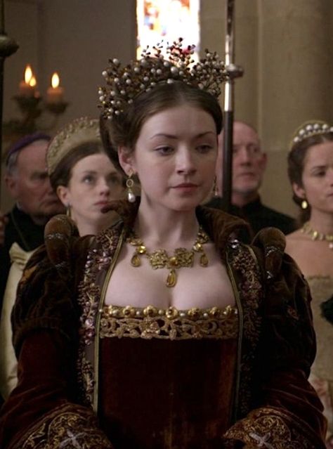 Elizabeth The Tudors, Mary Tudor The Tudors, Mary Tudor Sarah Bolger, The Tudors Costumes, The Other Boleyn, The Tudors Tv Show, Tudor Gown, Princesa Elizabeth, Mary Tudor