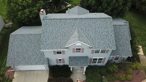 Roof Replacement CertainTeed Landmark Pro Pewter In Waukesha WI Landmark Pro Shingles, Certainteed Landmark Pro, Driftwood Shingles, Roof Ideas, Roof Replacement, Shingle Colors, Roof Inspection, Asphalt Roof Shingles, Dumpsters