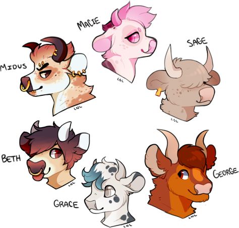 Cow Oc Drawing, Highland Cow Fursona, Cow Fursona Base, Cow Fursona Art, Cow Ears Drawing, Haw To Drawing, Cow Hybrid Oc, Bull Fursona, Pig Fursona