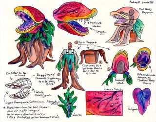 Little Shop Of Horrors Costume, Introduction Design, Man Eating Plant, Audrey 2, Audrey Ii, Little Shop Of Horrors, Carnivorous Plants, Phase 2, Cool Halloween Costumes