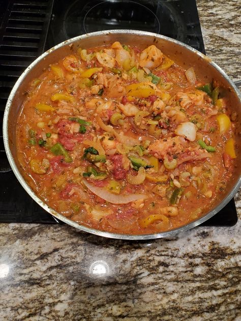 Caribbean Fish Stew Recipe | SideChef Caribbean Fish, Fish Stew Recipes, Scotch Bonnet Pepper, Fish Stew, Steam Cooking, Scotch Bonnet, Stew Recipe, Fish Dishes, Stew Recipes