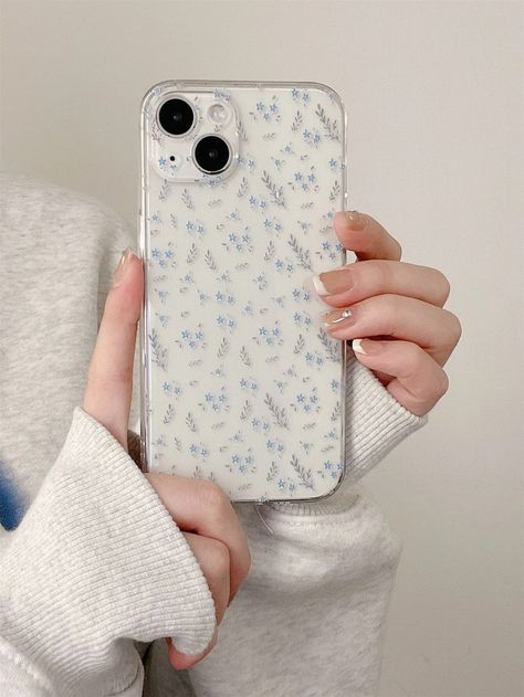 Pretty Iphone Cases, Pretty Phone Cases, Floral Phone Case, Transparent Phone Case, Aesthetic Phone Case, Flower Phone Case, Clear Phone Case, Cute Cases, Diy Phone