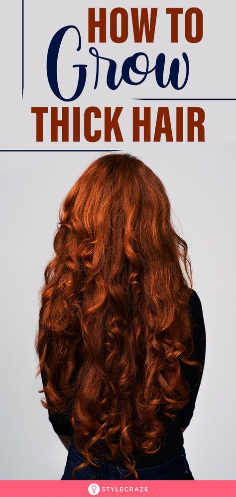 Thicker Stronger Hair, Grow Thicker Hair, Get Thicker Hair, Reference Ideas, Voluminous Hair, Fuller Hair, Strong Hair, Hair Care Tips, Hair Health