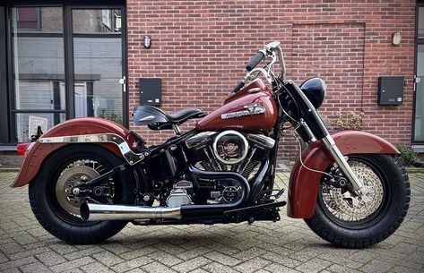 Motocykle Harley Davidson, Harley Davidson Ultra Classic, Softail Heritage, Softail Bobber, Softail Springer, Softail Custom, Harley Bobber, Classic Harley Davidson, Biker Aesthetic