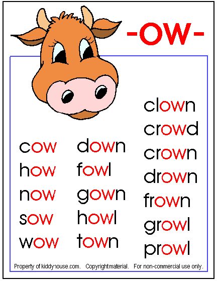 RF.2.3.B.i: Know the Sounds That Represent Variant Vowel Combinations (e.g. igh, ough) and Diphthongs (e.g. oy, ow) | Amplify Ow Sound, Vowel Combinations, Phonics Posters, Phonics Sounds, English Phonics, Phonics Lessons, Jolly Phonics, Phonics Words, Phonics Reading