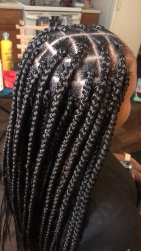 Medium Knotless Box Braids [Video] | Big box braids hairstyles, Box braids hairstyles for black women, Box braids medium length Knotless Box Braids Medium Length, Braids Medium Length, Box Braids Medium Length, Knotless Box Braids Medium, Medium Knotless Box Braids, Box Braids Medium, Braids Hairstyles For Black Women, Braids Medium, Medium Knotless