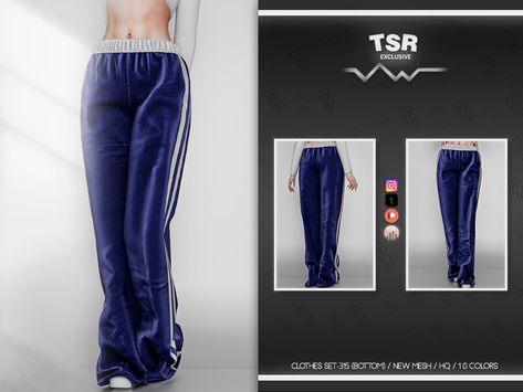 Sims 4 Cc New Jeans Kpop, Outfit Nieve, Y2k Bottoms, Alpha Cc, Sims 4 Tsr, Play Sims 4, Cc Clothes, Free Sims 4, Tumblr Sims 4