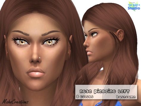 The Sims Models: Nose Piercing Set by MahoCreations • Sims 4 Downloads Nose Piercing Stud Sims 4 Cc, Nose Stud Sims 4 Cc, Sims 4 Cc Piercings Nose Stud, Sims 4 Nose Piercing Stud, Sims 4 Nose Stud, Cc Nose Piercing, 4 Piercings, Sims Accessories, Sims 3 Cc