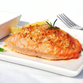 Fresh Atlantic Salmon with Seafood Stuffing (priced per pound) Seafood Stuffed Salmon, Seafood Stuffing, Stuffed Salmon, Atlantic Salmon, Grocery Items, Sam's Club, Lasagna, Seafood, Meat