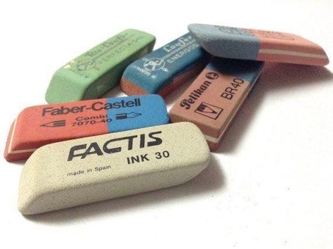 Vintage Erasers, Eraser Collection, Food Calorie Chart, Calorie Chart, Sketching Tools, Kawaii School Supplies, School Pencils, Cute School Supplies, Vintage School