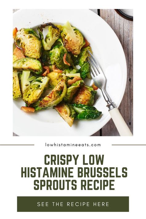 Antihistamine Foods, Easy Potluck Side Dishes, Baked Brussels Sprouts, Thanksgiving Dinner Sides, Easy Thanksgiving Sides, Easy Potluck, Potluck Side Dishes, Thanksgiving Side Dishes Easy, Low Histamine Diet