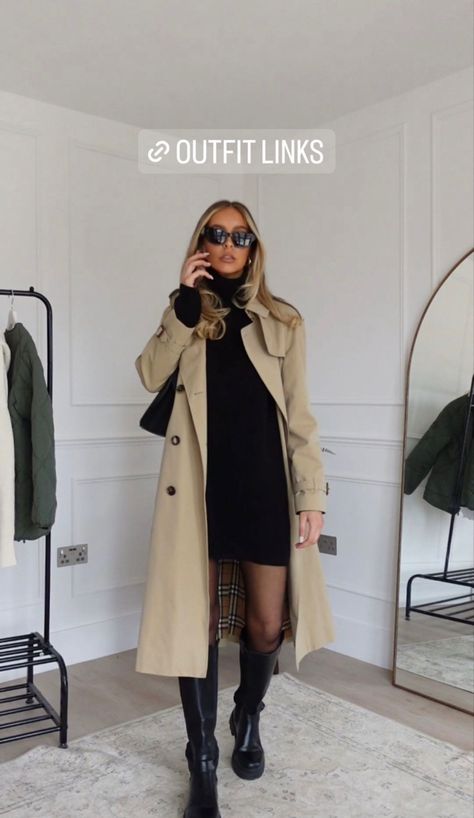 Casual Trench Coat Outfit, Trent Coat, Fall Weather Outfits, Trench Outfit, Trench Coat Outfit, Europe Outfits, Trench Coat Style, Paris Outfits, Coat Outfits