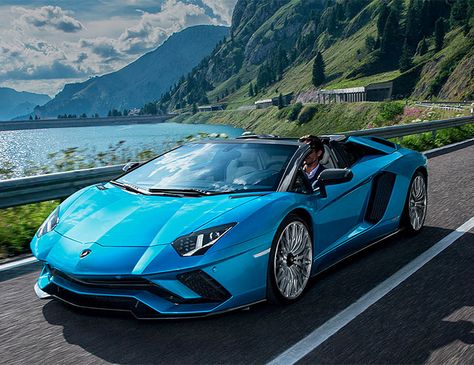 Lamborghini’s Aventador S Takes Off Its Top -- Just like the hard-top version, Lamborghini’s new open-roof Aventador S Roadster is powered by a naturally aspirated 729 horsepower V12 that hits a top speed of 217 MPH. The only difference is that with the S Roadster, you’ll have the wind in what’s left of your hair. If for some reason you tire of that iconic Italian exhaust tone, pull the roof panels out of storage in the front trunk and pop ’em into place. Aventador Roadster, Lamborghini Aventador Roadster, Lamborghini Aventador, Lamborghini, The Road, The Man, Roof, Sports Car, Wallpapers