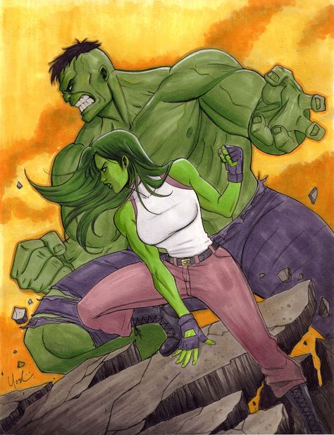 Hulk & She-Hulk Comic Art Swole Mates, Hulk Art, Fit Couple, Hulk Smash, Gym Quote, Workout Memes, Gym Memes, Incredible Hulk, Gym Humor